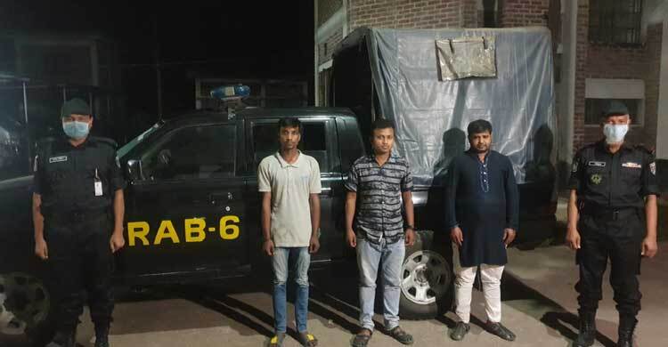 চুয়াডাঙ্গায় জাল টাকাসহ গ্রেফতার ৩