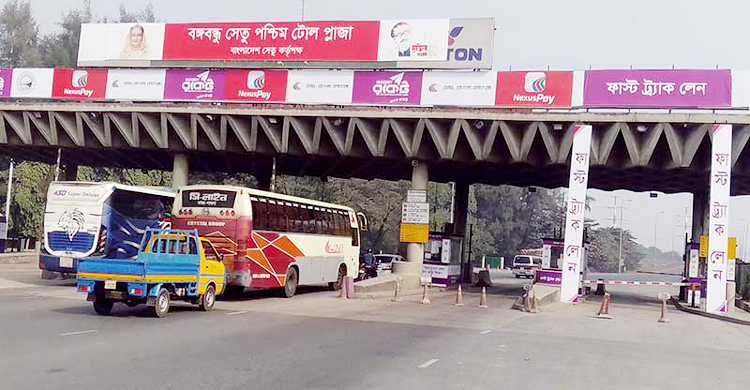 ২৪ ঘণ্টায় বঙ্গবন্ধু সেতু দিয়ে ৩১ হাজার ৮০২ যান পারাপার