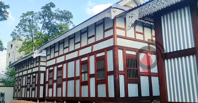 নির্মাণঝক্কি লাঘব করছে মুন্সিগঞ্জের নান্দনিক রেডিমেড ঘর