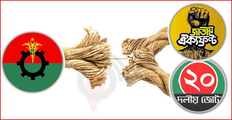 ২০ দল-ঐক্যফ্রন্ট এড়িয়ে যুগপৎ আন্দোলনের ছক বিএনপির