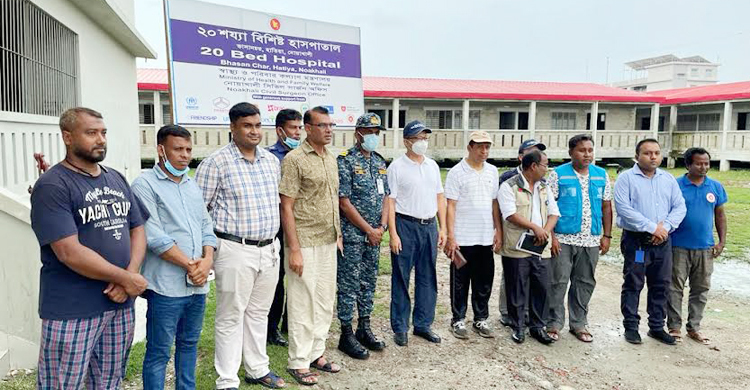 ভাসানচরে চীনের রাষ্ট্রদূত, দেখছেন রোহিঙ্গাদের জীবনমান