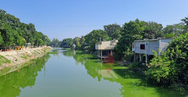 দখল-দূষণে অস্তিত্ব সংকটে সুবর্ণখালি নদী