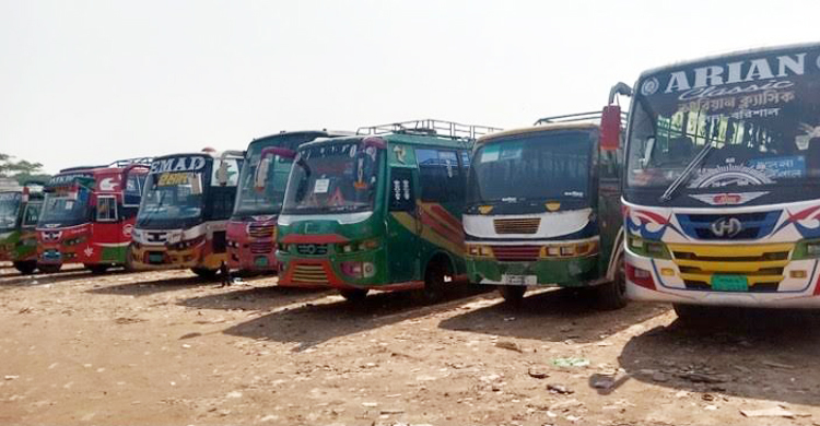 ঝালকাঠিতে বাস-লঞ্চ বন্ধ, পথে পথে বাধার অভিযোগ বিএনপির
