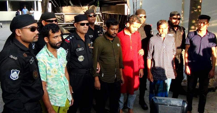 ফরিদপুরে দুই হত্যা মামলার ৬ আসামি গ্রেফতার