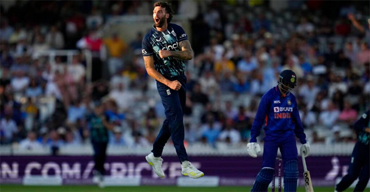 Topley takes record 6-24 as England level series