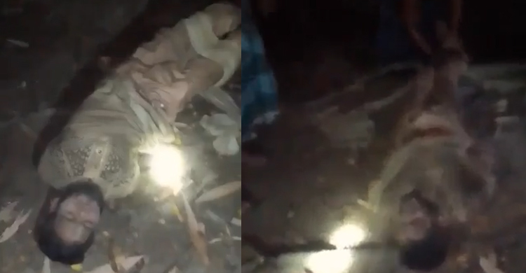 কলেজছাত্রকে খুঁটির সঙ্গে বেঁধে নির্যাতন