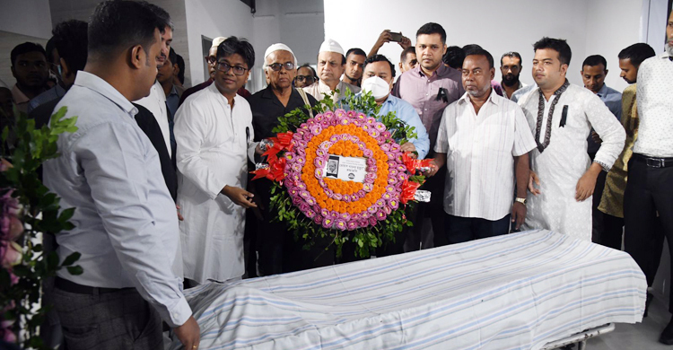 তোয়াব খানের প্রথম জানাজা সম্পন্ন