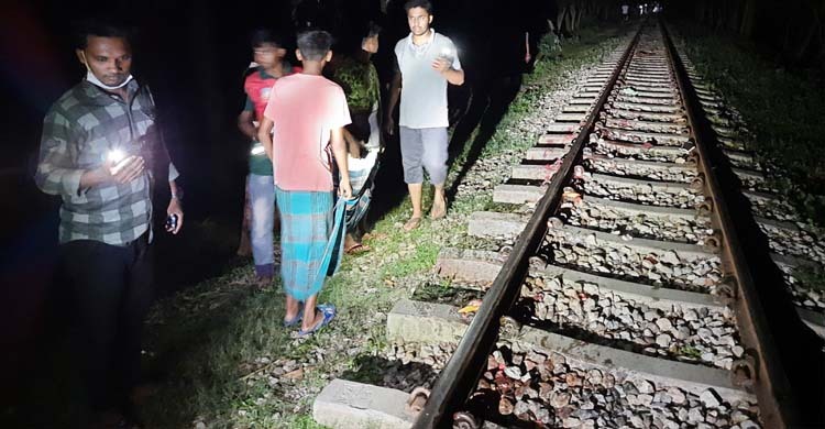 চাঁদপুরে ট্রেনচাপায় অজ্ঞাত ব্যক্তির মৃত্যু