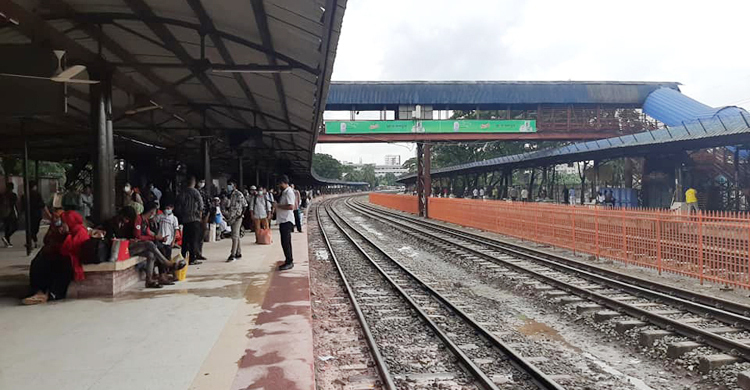 ৬-৯ জুলাই বিমানবন্দর স্টেশনে থামবে না ঢাকাগামী ট্রেন