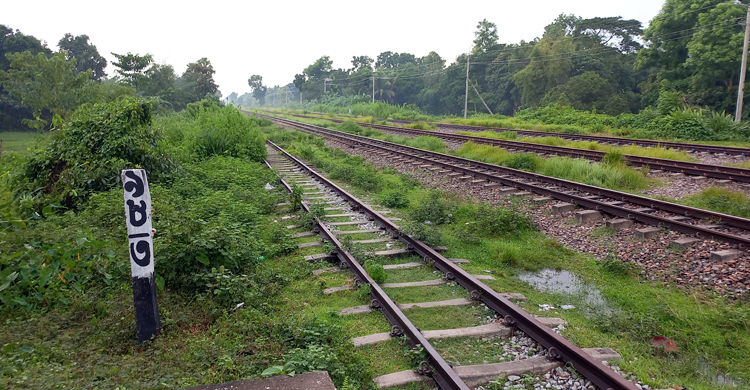 রেললাইনের পাশ দিয়ে হাঁটতে গিয়ে প্রাণটাই গেলো