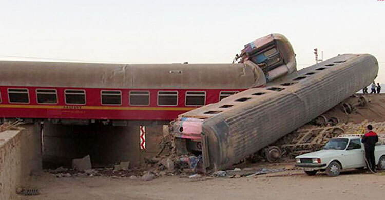 Train derailment in east Iran kills 10, injures 50
