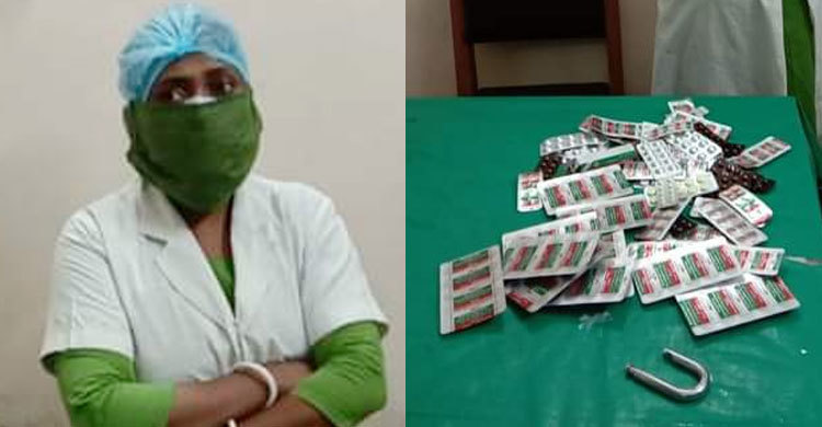 ভোলায় সরকারি ওষুধসহ নার্স ধরা