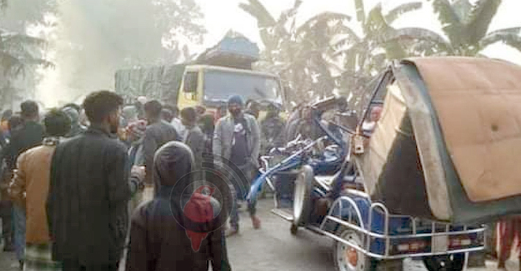 বিয়েবাড়িতে যাওয়ার সময় ট্রাকচাপায় নিহত ২