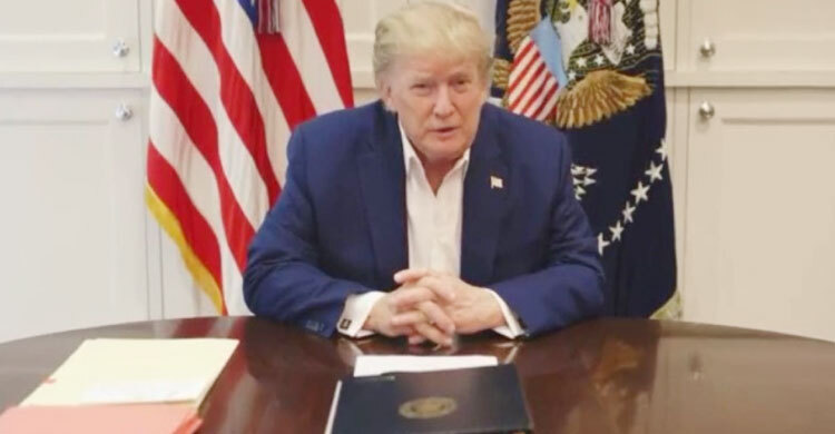 ‘I feel much better’: Trump releases first video message from hospital