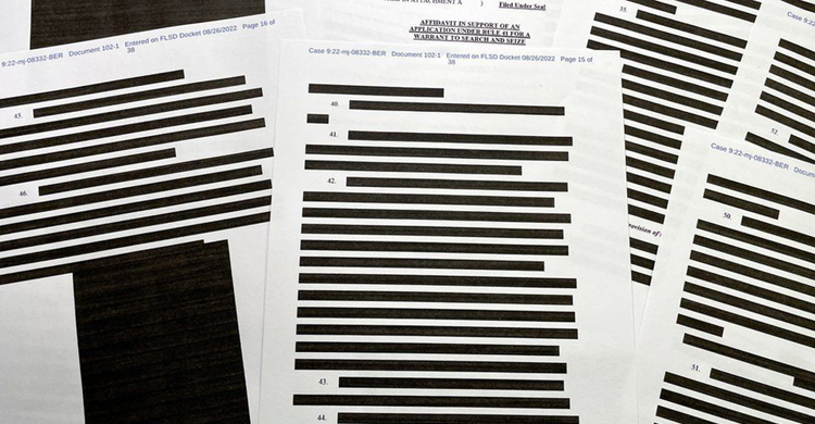 Trump mixed top secret docs with magazines, other items: FBI