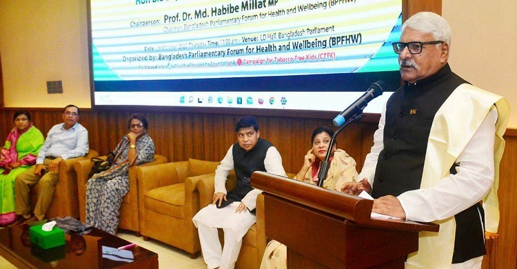 যত্রতত্র ধূমপান নিয়ন্ত্রণ করা অত্যাবশ্যক: ডেপুটি স্পিকার
