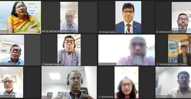 তথ্যপ্রবাহ অবাধ হলে প্রতিষ্ঠানে স্বচ্ছতা বাড়ে: ইউজিসি চেয়ারম্যান