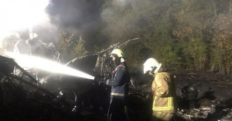 22 killed in Ukraine military plane crash