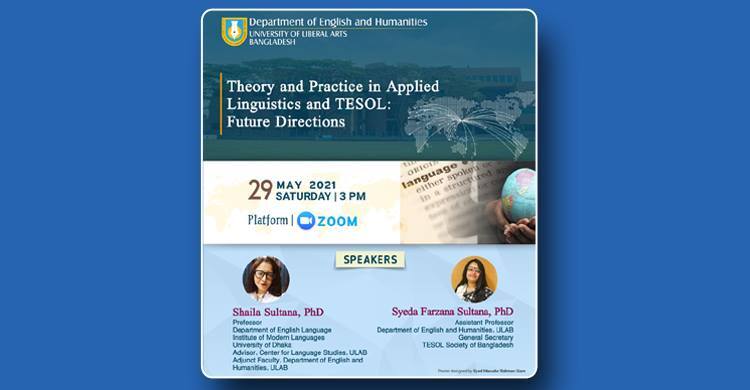 ULAB Webinar on Future Directions in Applied Linguistics and TESOL