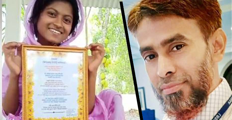 প্রতিবন্ধী লেওয়াজার কবিতা দেখে মুগ্ধ ইউএনও