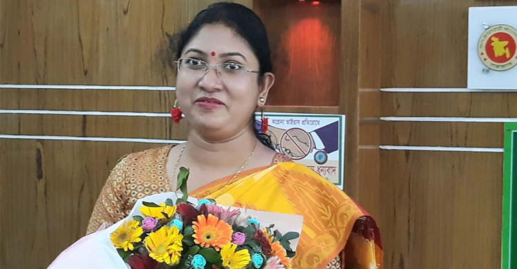 মাটিরাঙ্গার প্রথম নারী ইউএনও তিনি