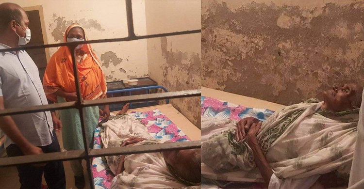 সেই বৃদ্ধা করোনামুক্ত, মেয়ের কাছে তুলে দিলেন ইউএনও