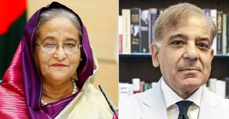 শেখ হাসিনাকে পাকিস্তান সফরের আমন্ত্রণ জানালেন শাহবাজ শরীফ