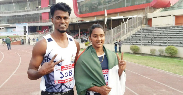 দেশের দ্রুততম মানব ইসমাইল, মানবী শিরিন | ১৫ জানুয়ারি ২০২১