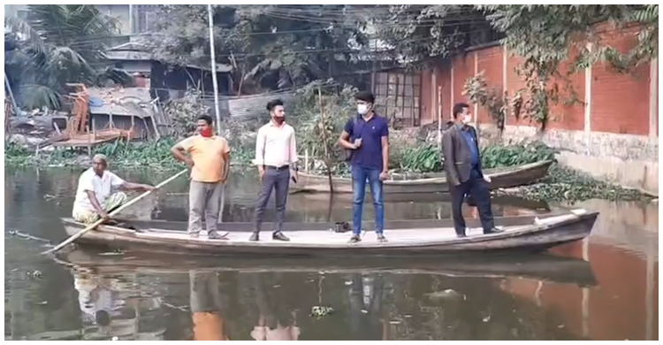 মতিঝিলে ৫ টাকায় নৌকা পারাপার | ২০ জানুয়ারি ২০২১