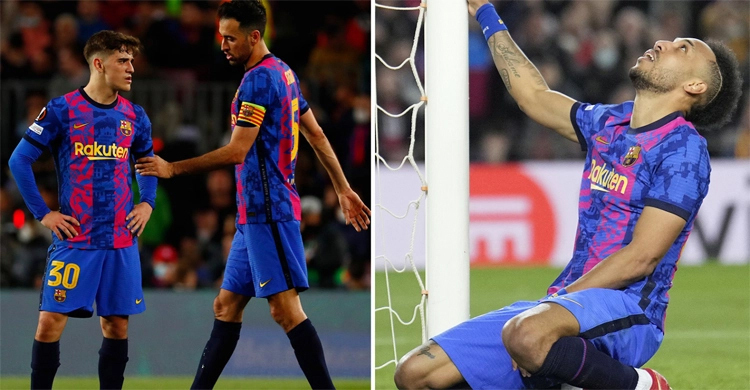 Frankfurt stun Barca to reach semi-finals