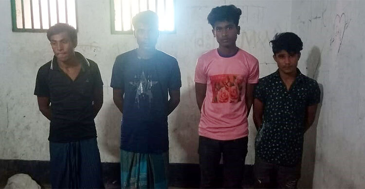 ভাসানচর থেকে পালানো ৯ রোহিঙ্গা আটক