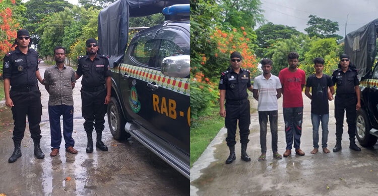 রামপাল বিদ্যুৎকেন্দ্রের চুরি হওয়া মালামালসহ আটক ৪