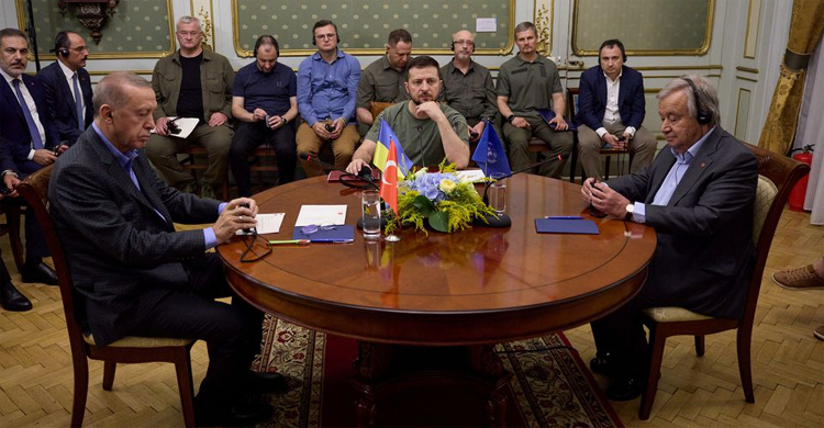 Erdogan warns of 'another Chernobyl' after talks in Ukraine