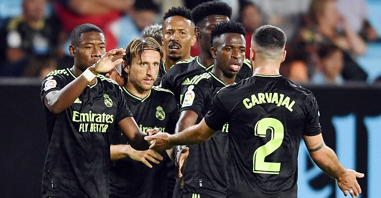 Modric scores as Real Madrid beat Celta Vigo