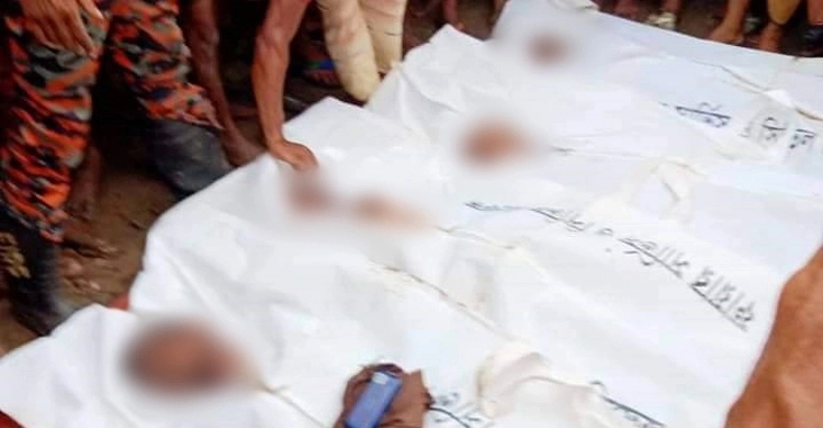 সিরাজগঞ্জে বজ্রপাতে নিহতদের মরদেহ দেখে প্রাণ গেলো বৃদ্ধার