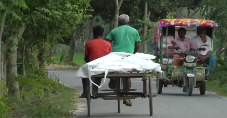 ধানক্ষেতে পড়েছিল কৃষকের মরদেহ