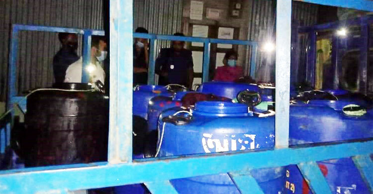 ভোলায় ১০ লাখ টাকার বাগদা রেণু জব্দ