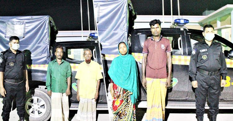 সিরাজগঞ্জে পৃথক অভিযানে ৪ মাদক কারবারি গ্রেফতার