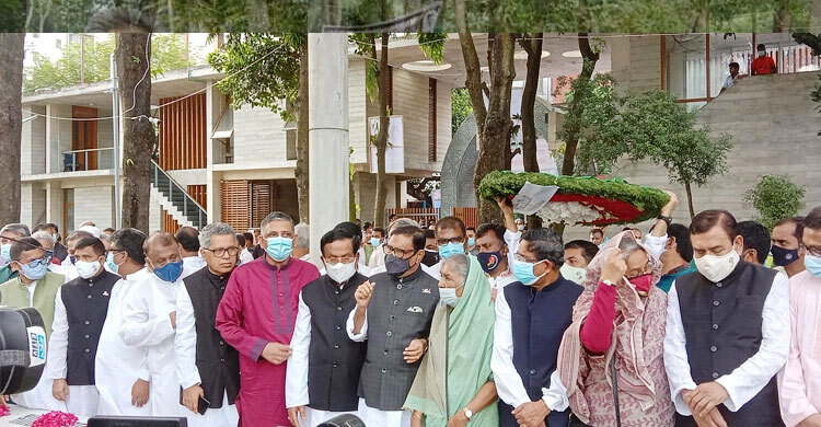 শেখ রাসেলের সমাধিতে আ’লীগের শ্রদ্ধা | ১৮ অক্টোবর ২০২১