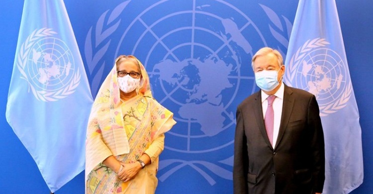 Guterres praises Bangladesh’s development miracle, Sheikh Hasina’s leadership