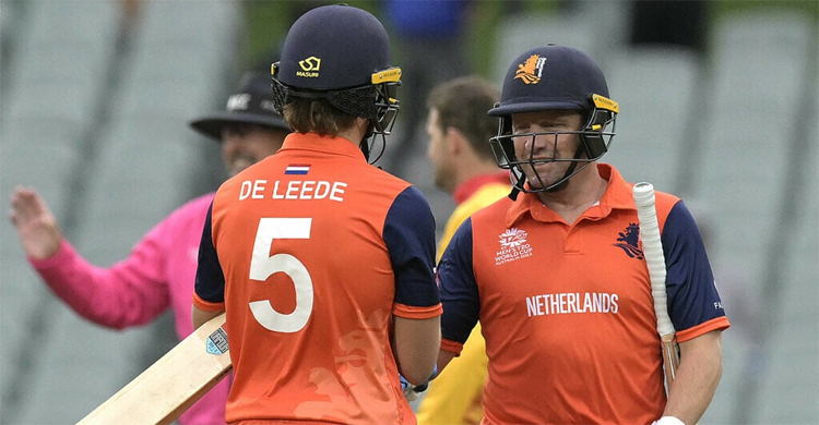 Netherlands beat Zimbabwe by five wickets at T20 World Cup