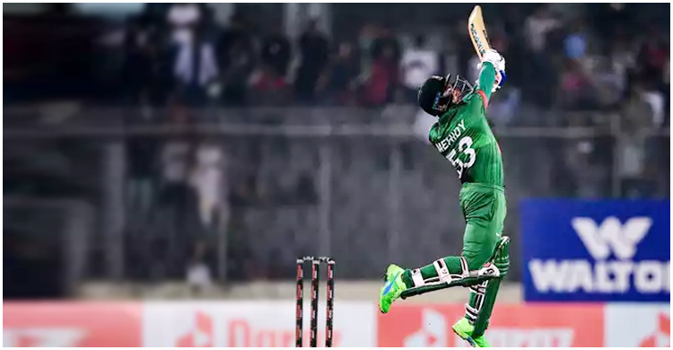 Miracle from Mehidy as Bangladesh go 1-0 up