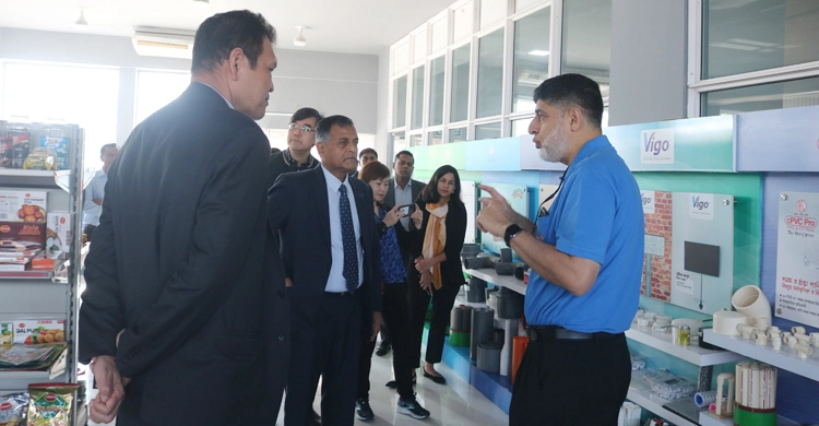 ADB vice-president visits PRAN-RFL’s Industrial Park