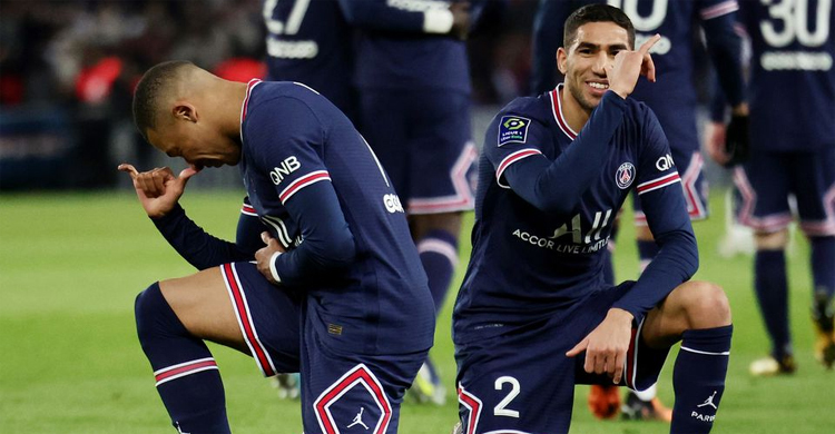 Bromance on hold as Mbappe and Hakimi lock horns