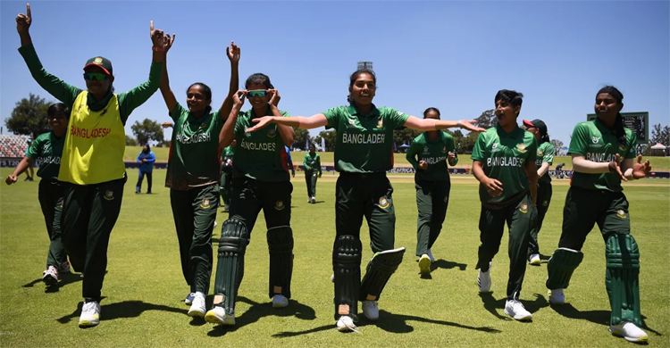 Junior Tigresses beat Australia for historical victory in ICC U-19 T20 WC