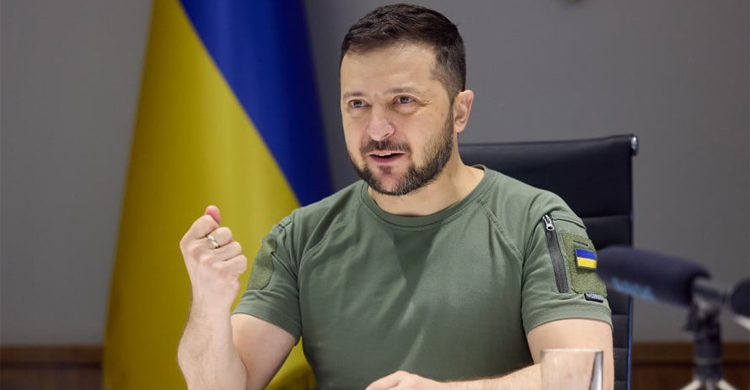 On war anniversary eve, Zelensky says Ukraine 'will prevail'