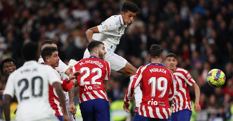 Real Madrid title hopes hurt by 10-man Atletico