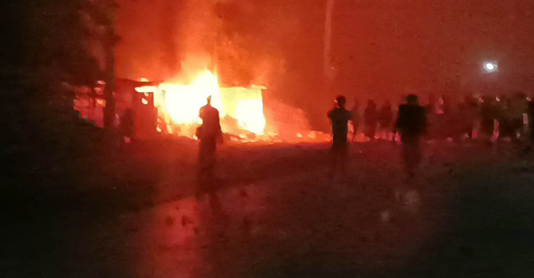 RU students clash with locals, torch shops