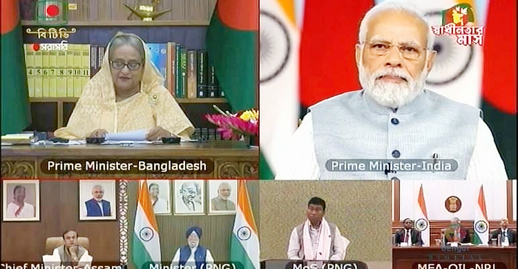 Hasina, Modi open BD-India Friendship Pipeline