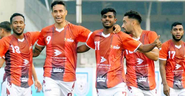 নিজেদের ছাড়িয়ে গেলো বসুন্ধরা কিংস